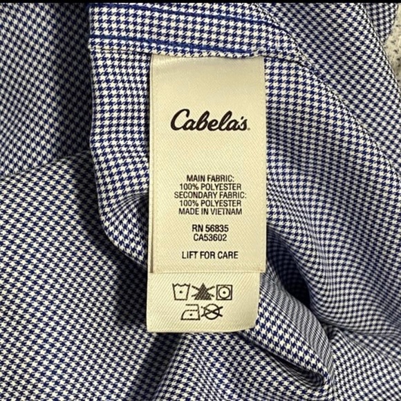 Men’s Cabela’s LS Button-Down Shirt w/UPF 30, 2XL - Picture 13 of 14